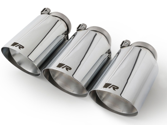 REMUS Exhaust Tips, Chrome (2017-2021 Honda Civic Type R)